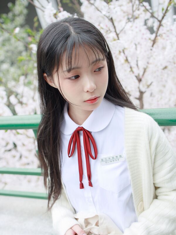  森萝财团写真  [JKFUN001] 甜米 纯纯的白丝学妹